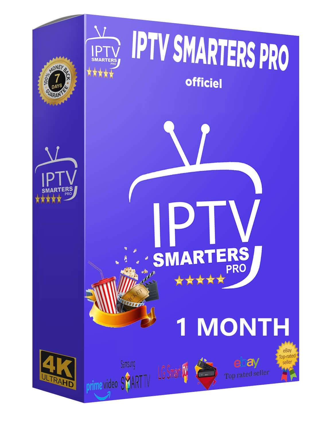 Abonnement IPTV Premium de 1 Mois